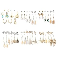Zinc beach earrings for sale  Delivered anywhere in USA 