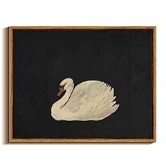 Viyyiea framed swan for sale  Delivered anywhere in USA 