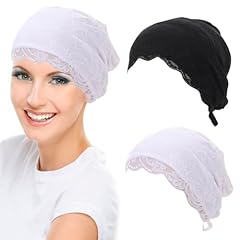 2pcs lace cotton for sale  Delivered anywhere in UK