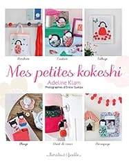 Petites kokeshi broderie d'occasion  Livré partout en Belgiqu