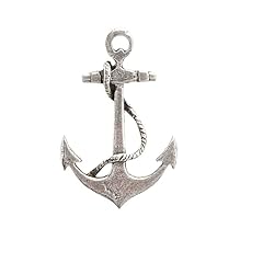 Antique pewter anchor for sale  Delivered anywhere in USA 