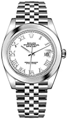 Rolex Datejust 41 126300 Jubilee Band White Roman Dial for sale  Delivered anywhere in USA 