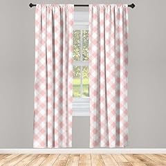 Lunarable pink gingham for sale  Delivered anywhere in USA 