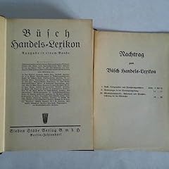 Büsch handels lexikon gebraucht kaufen  Wird an jeden Ort in Deutschland