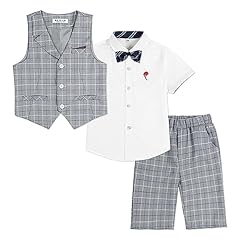 costume enfant mariage gris d'occasion  Livré partout en France