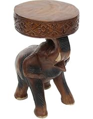Elefant holz blumenhocker gebraucht kaufen  Wird an jeden Ort in Deutschland