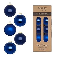 Weihnachtskugeln glas 6cm gebraucht kaufen  Wird an jeden Ort in Deutschland