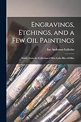 Engravings etchings oil for sale  Delivered anywhere in USA 