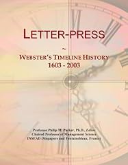 Letter press webster for sale  Delivered anywhere in UK