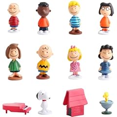 12pcs snopy mini usato  Spedito ovunque in Italia 