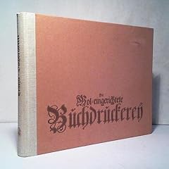 Wohleingerichtete buchdruckere gebraucht kaufen  Wird an jeden Ort in Deutschland