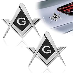 2pcs masonic car for sale  Delivered anywhere in USA 