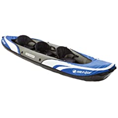 Used, Sevylor Big Basin 3-Person Kayak , Blue for sale  Delivered anywhere in USA 