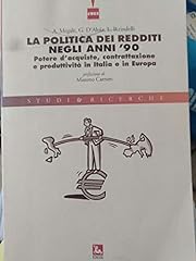 Politica dei redditi usato  Spedito ovunque in Italia 