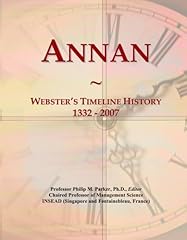 Annan webster timeline for sale  Delivered anywhere in UK