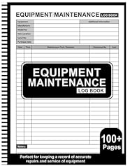 Equipment maintenance log for sale  Delivered anywhere in USA 