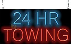Towing neon sign for sale  Delivered anywhere in USA 