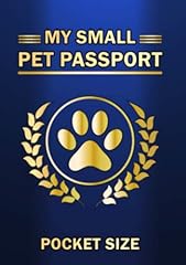 Small pet passport for sale  Delivered anywhere in USA 