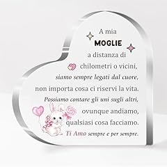 Moglie targhe cartelli usato  Spedito ovunque in Italia 