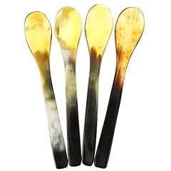 4pcs horn spoon for sale  Delivered anywhere in UK