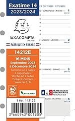 Exacompta 14212e recharge d'occasion  Livré partout en France