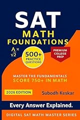 Sat math foundations for sale  Delivered anywhere in USA 