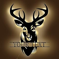 Personalized deer head for sale  Delivered anywhere in USA 