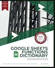 Google sheets functions d'occasion  Livré partout en France