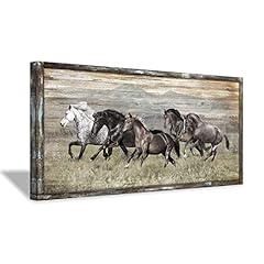 Wooden horses picture for sale  Delivered anywhere in USA 