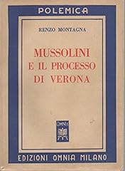 Mussolini processo di usato  Spedito ovunque in Italia 
