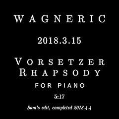 Vorsetzer rhapsody for gebraucht kaufen  Wird an jeden Ort in Deutschland