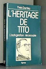 Héritage tito autogestion d'occasion  Livré partout en France