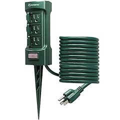 Used, K KASONIC Outdoor Power Stake, Kasonic 6-Outlet 9 ft for sale  Delivered anywhere in USA 