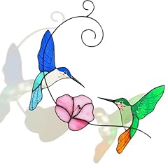 Hummingbird stained glass for sale  Delivered anywhere in USA 