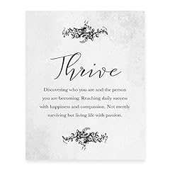 Thrive definition poster for sale  Delivered anywhere in USA 
