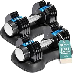 Adjustable dumbbells pair for sale  Delivered anywhere in UK