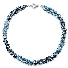 Coolsteelandbeyond blue beads for sale  Delivered anywhere in USA 