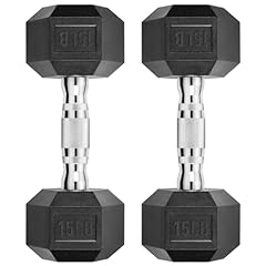 Hex dumbbell rubber for sale  Delivered anywhere in USA 