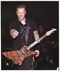 James hetfield signed for sale  Delivered anywhere in UK