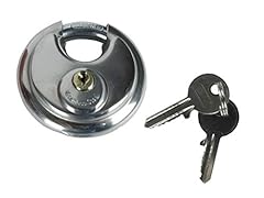 Round discus padlock for sale  Delivered anywhere in UK