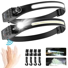 Head torch rechargeable for sale  Delivered anywhere in UK