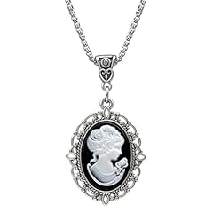 Cameo necklace lady for sale  Delivered anywhere in USA 