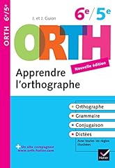 Apprendre orthographe orth d'occasion  Livré partout en France