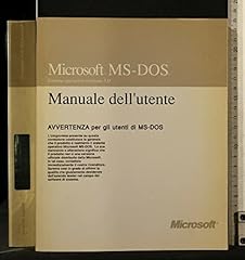 Microsoft dos manuale usato  Spedito ovunque in Italia 