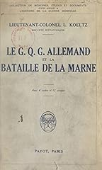 G.q.g. allemand bataille for sale  Delivered anywhere in UK