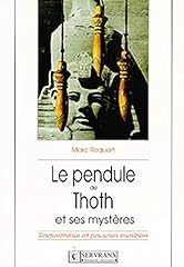 Pendule thoth d'occasion  Livré partout en Belgiqu