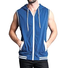 Men sleeveless hoodie for sale  Delivered anywhere in UK
