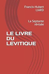Livre levitique septante d'occasion  Livré partout en France