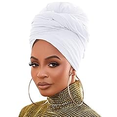 Stretch jersey turban for sale  Delivered anywhere in UK