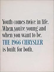 1966 chrysler original for sale  Delivered anywhere in USA 